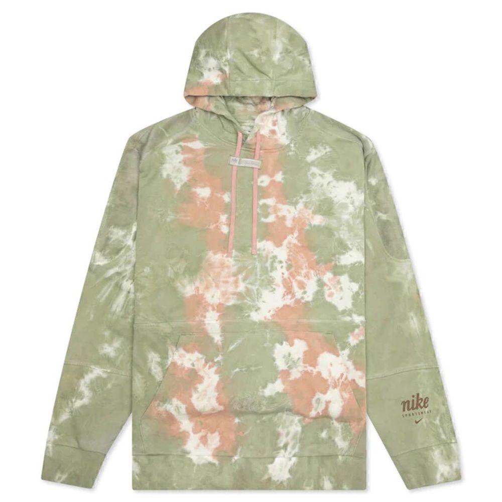Nike Sportswear French Terry Pullover Hoodie Tie Dye Sweater
